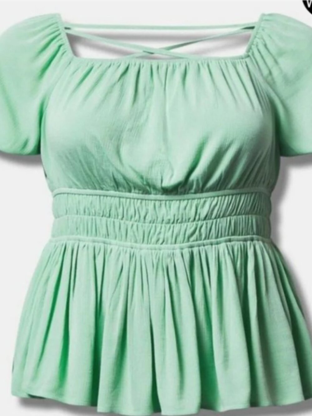 Torrid Gauze Blouse - NWT - size 2